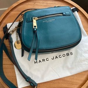 Boho chic Marc Jacobs Saddle Bag, Teal